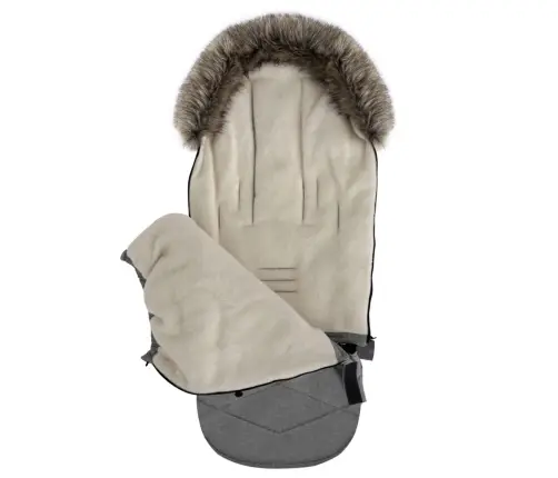 Zaffiro Prailginamas Vežimėlio Vokelis GrowUP Scandi grey