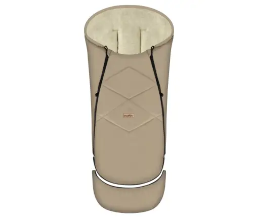 Zaffiro Stroller Footmuff EverGrow Nordico beige