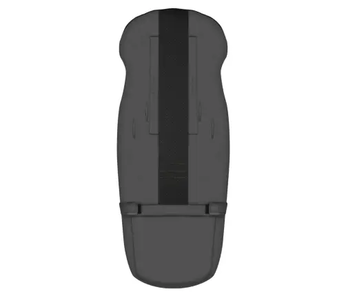 Zaffiro Stroller Footmuff Expandable GrowUP Aspen anthracite