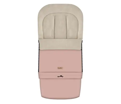 Zaffiro Stroller Footmuff Expandable SleepGrow Aspen baby pink