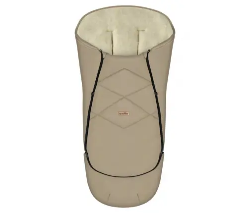 Zaffiro Stroller Footmuff EverGrow Nordico beige