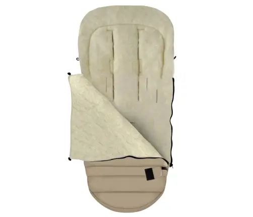 Zaffiro Stroller Footmuff Expandable iGrow Nordico beige