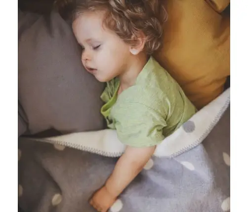 Baby blanket Bari 75x100cm grey