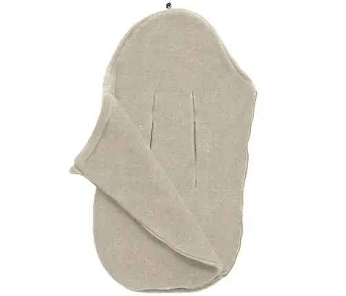 Wool footmuffs mini Sierra 0-18m beige