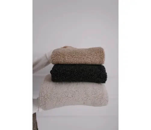 Wool blanket Nevada 75x100cm anthracite