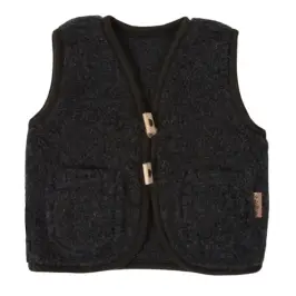 Bērnu vilnas veste Nevada 86/92 anthracite