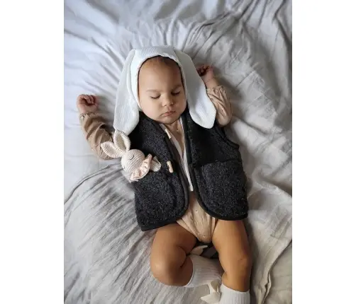 Bērnu vilnas veste Nevada 86/92 anthracite