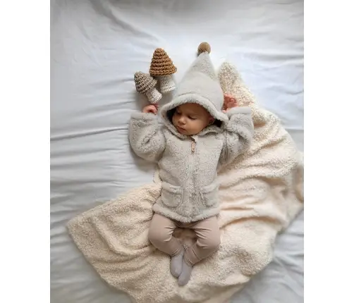 Kids wool coat Meri Nevada 62/68 beige