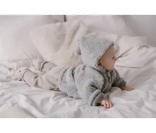 Vaikiška vilnonė striukė Meri Nevada 62/68 grey