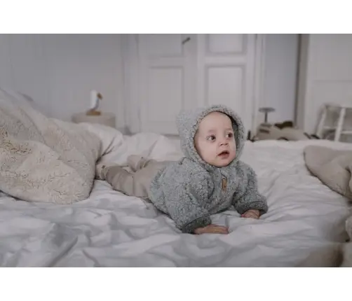 Bērnu vilnas jakas Meri Nevada 74/80 grey