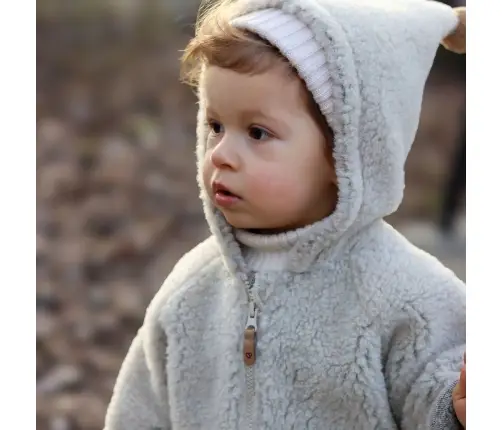 Kids wool coat Meri Nevada 86/92 beige