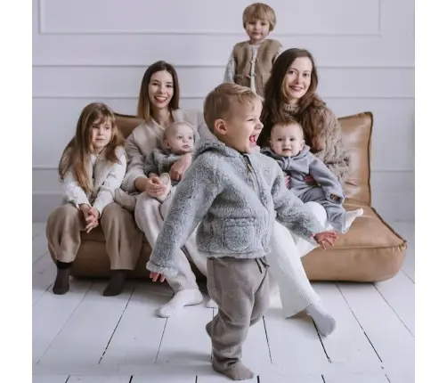 Детская шерстяная кофта Meri Nevada 98/104 grey