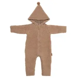 Wool romper suit Nevada 74/80 brown