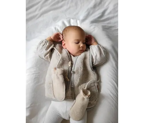 Vilnos kūdikių liemenė Nevada 74/80 beige