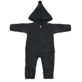 Wool romper suit Nevada 74/80 anthracite