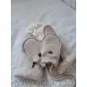 Wool mittens Sierra 0-12m beige