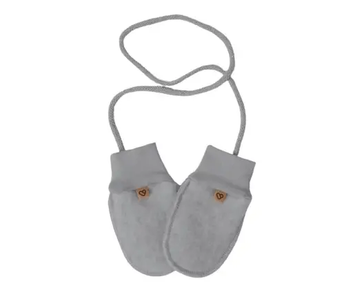 Vilnos pirštinės Sierra 0-12m grey