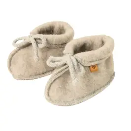 Wool baby shoes Sierra S 0-6m beige