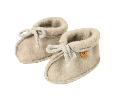 Vilnoniai kūdikio batukai Sierra M 6-12m beige