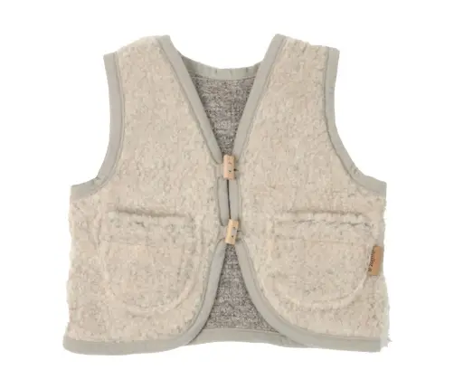 Bērnu vilnas veste Nevada 110/116 beige