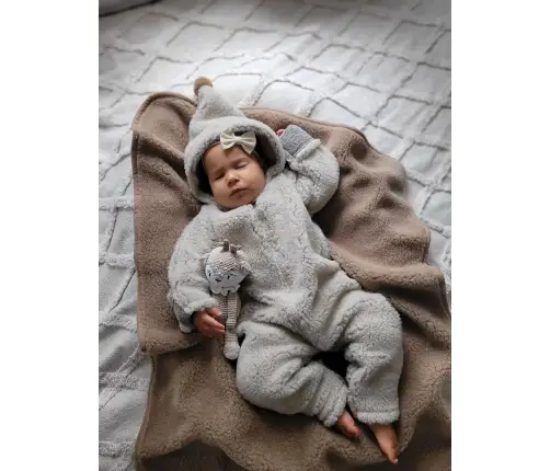 Wool romper suit Nevada 86/92 beige