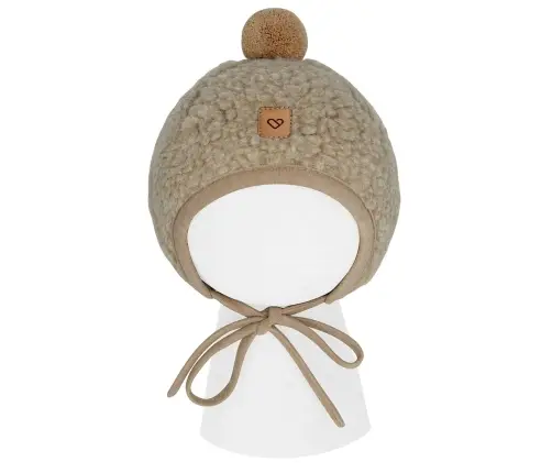 Vilnonė kepurė Tulip Nevada S 0-6m brown