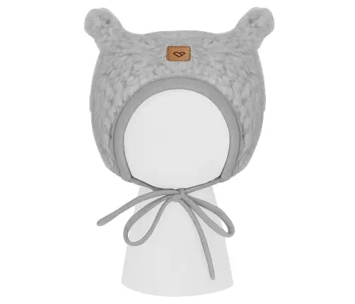 Vilnas cepure Violet Nevada S 0-6m grey