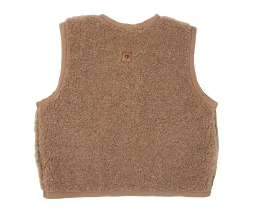 Шерстяная детская жилетка Nevada 122/128 brown