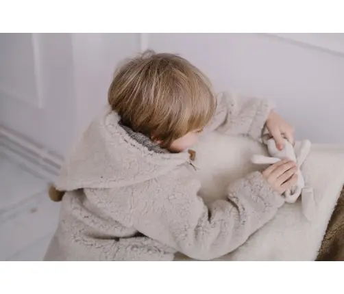 Детская шерстяная кофта Meri Nevada 122/128 beige