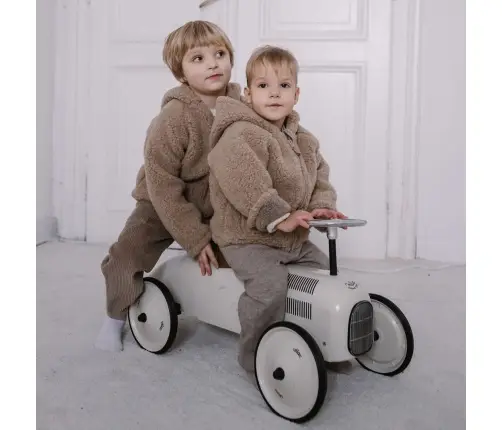 Kids wool coat Meri Nevada 134/140 brown