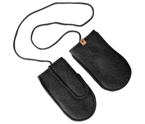 Wool mittens Sierra 3-5y anthracite
