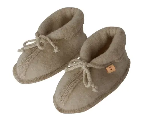 Wool baby shoes Sierra S 0-6m brown