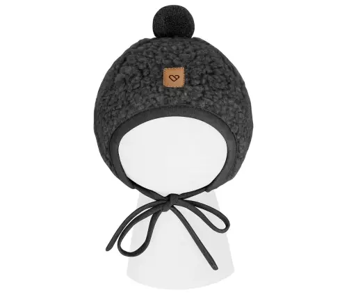 Wool cap Tulip Nevada M 6-12m anthracite