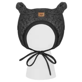 Wool cap Violet Nevada M 6-12m anthracite