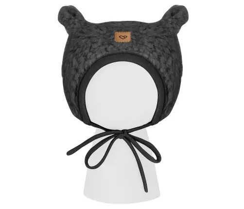 Vilnas cepure Violet Nevada M 6-12m anthracite