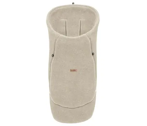 Adjustable wool footmuffs Sierra 0-36m beige