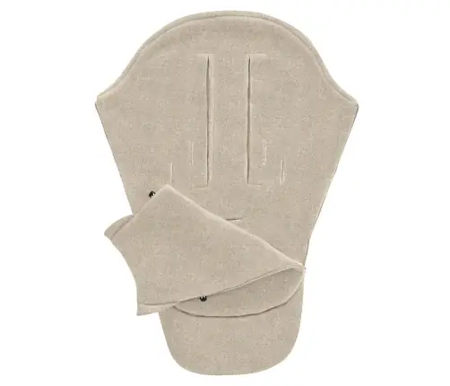 Adjustable wool footmuffs Sierra 0-36m beige