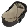 Magamiskott vankrile Sierra 0-12m brown