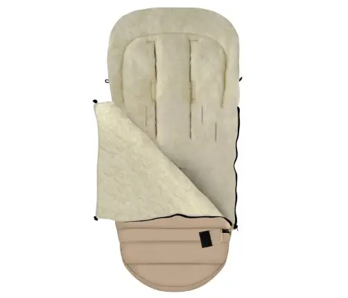 Adjustable footmuff iGrow Scandi 0-36m beige