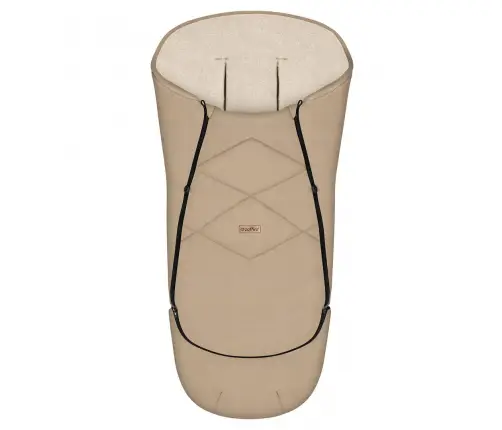 Adjustable footmuff EverGrow Scandi 0-36m beige
