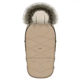 Adjustable footmuff with bag GrowUP Scandi 0-36m beige
