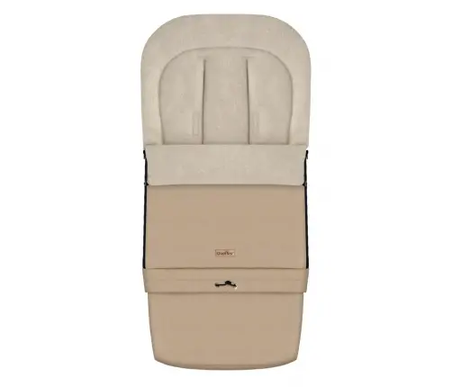 Zaffiro Stroller Footmuff Expandable SleepGrow Scandi beige