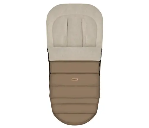 Zaffiro Stroller Footmuff Expandable iGrow Aspen latte
