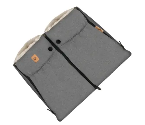 Zaffiro Stroller Hand Muff Scandi light grey Zaffiro Stroller Hand Muff Scandi light grey