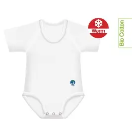 Growing body Bio Cotton Warm 0-36m white