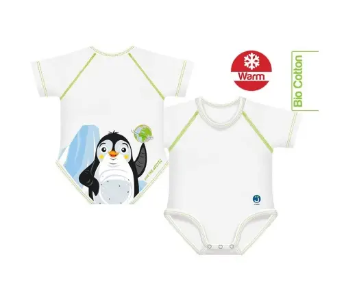 Growing body Bio Cotton Warm 0-36m penguin