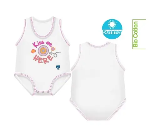Growing body Bio Cotton Summer 0-36m kiss