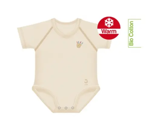 Growing body Bio Cotton Warm 0-36m cream