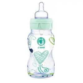 Anti-colic feeding bottle Trendy 330ml green