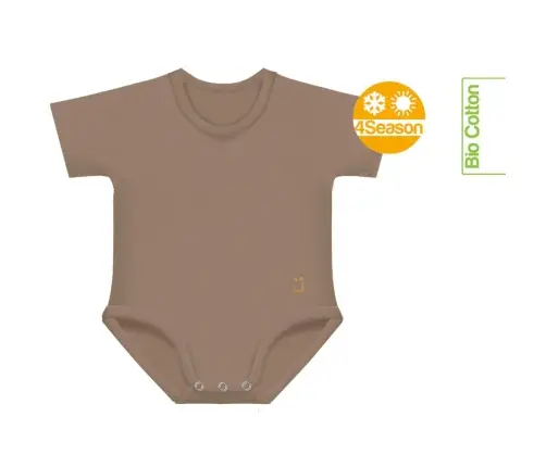 Growing body Bio Cotton 4Season 0-36m brown